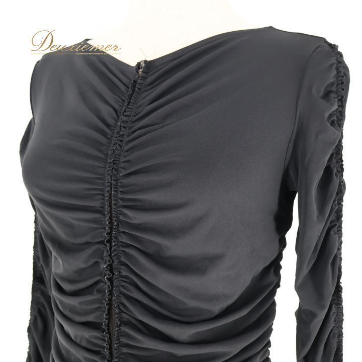 社交ダンス 衣装 トップス ブラック系 チャコット Chacott 黒 無地