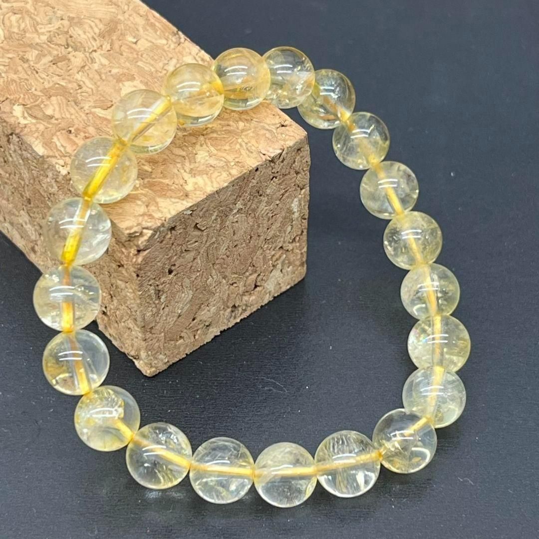 28: 金運UP☆ シトリン ブレスレット 天然石 パワーストーン 幸運 運気