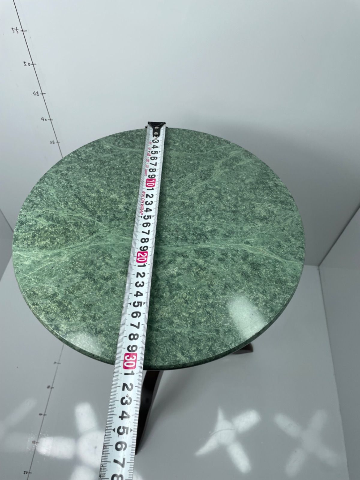 ショップ サイドテーブル 大理石 丸型 アンティーク風 多機能 北欧風