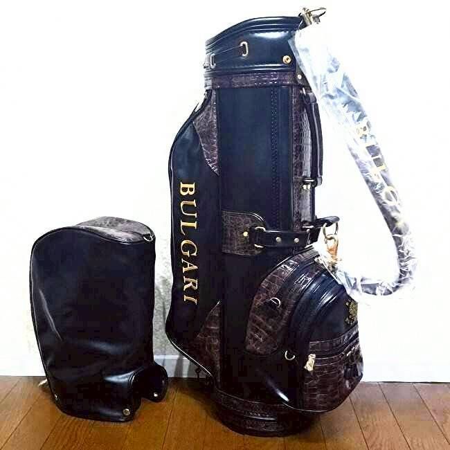 ブルガリ キャディバック☆ 限定 正規品 BULGARI GOLF ブルガリ キャディバック BULGARI GOLF バック ブルガリゴルフ