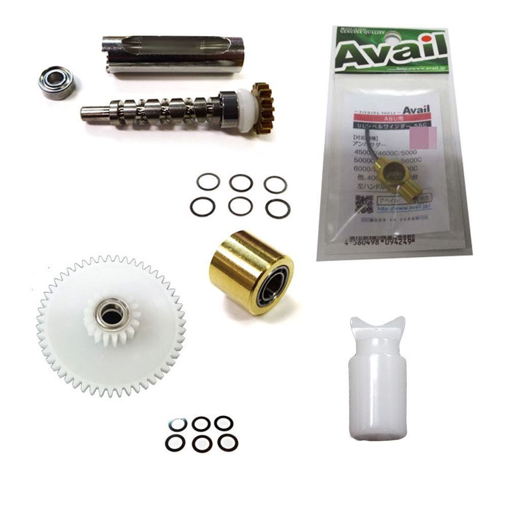 アブ 軽量特盛4000 アベイルレベル シャンパン金17本 2 BBウォームシム有 BBコグシム有 BBブッシュ 5176 C