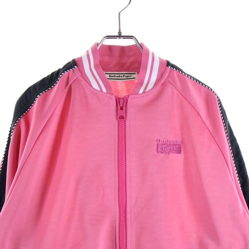 Onitsuka Tiger (オニツカタイガー) ロゴ刺繍 トラックジャケット