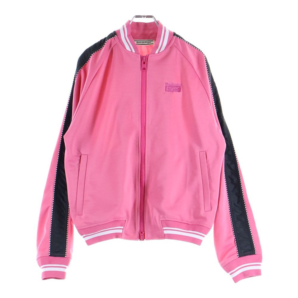 Onitsuka Tiger (オニツカタイガー) ロゴ刺繍 トラックジャケット