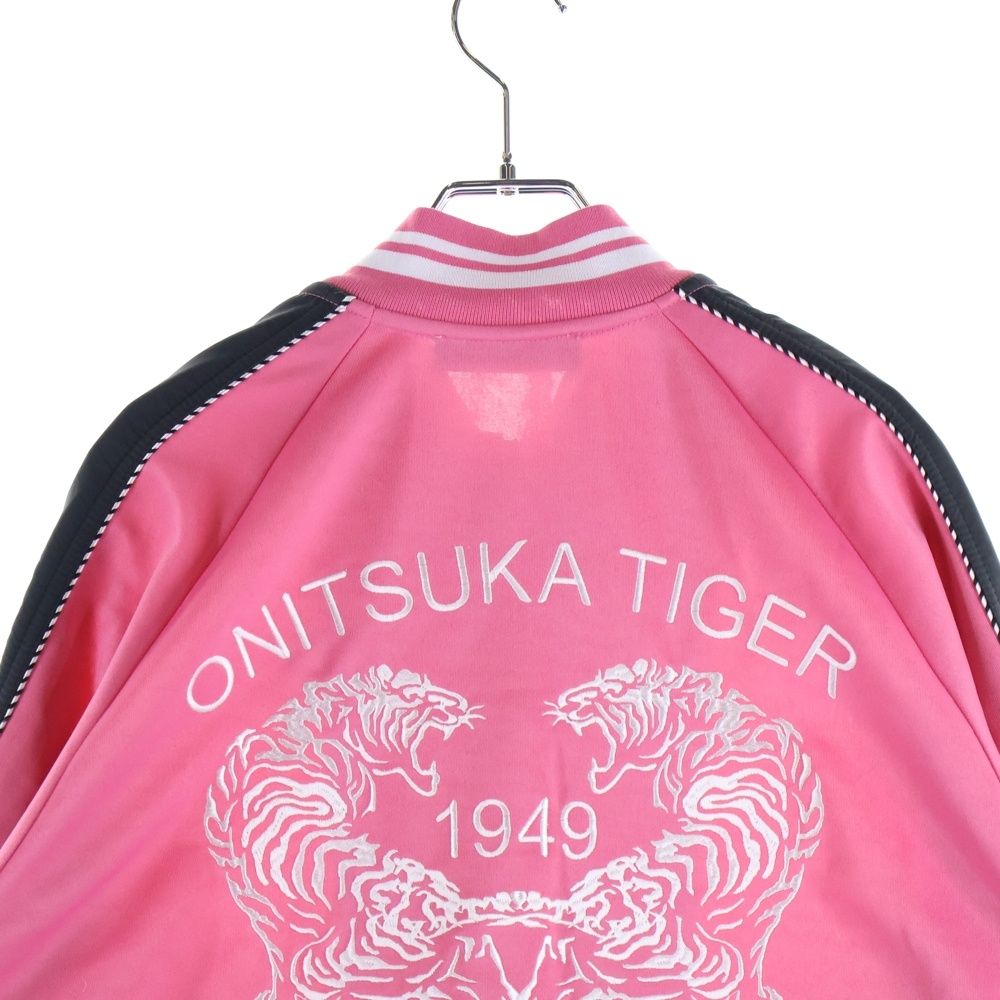 Onitsuka Tiger (オニツカタイガー) ロゴ刺繍 トラックジャケット