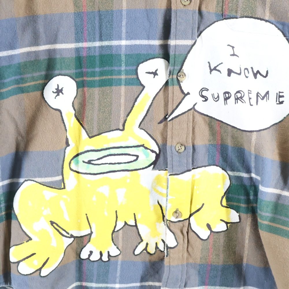 SUPREME (シュプリーム) 20SS Daniel Johnston Plaid Shirt 公式