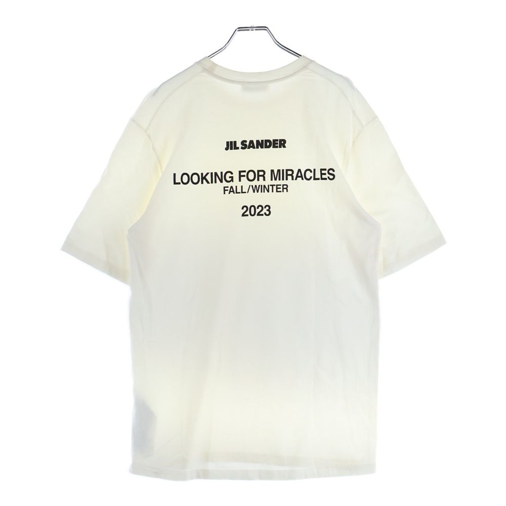 JIL JIL SANDER グラフィックオーバーサイズTシャツ SANDER ロゴ T