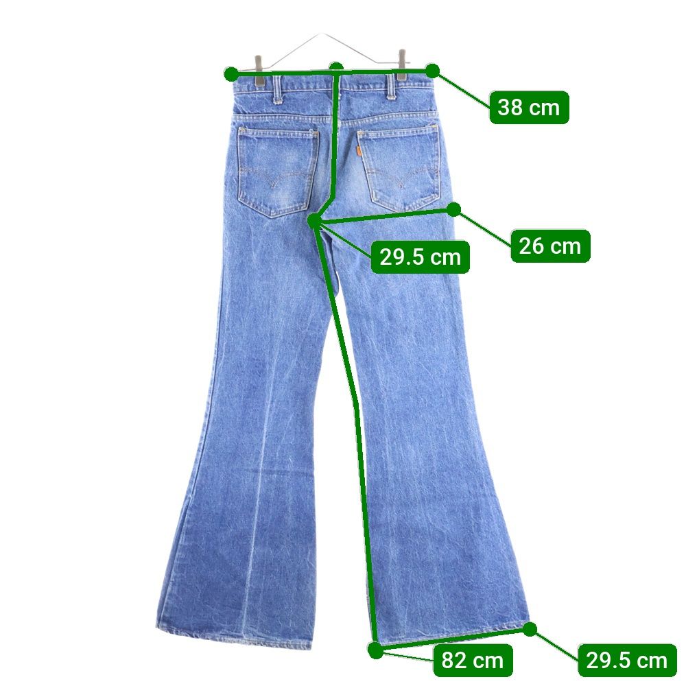 Levi's (リーバイス) 70s 684-0217 ボタン裏16 USA製 42TALONZIP