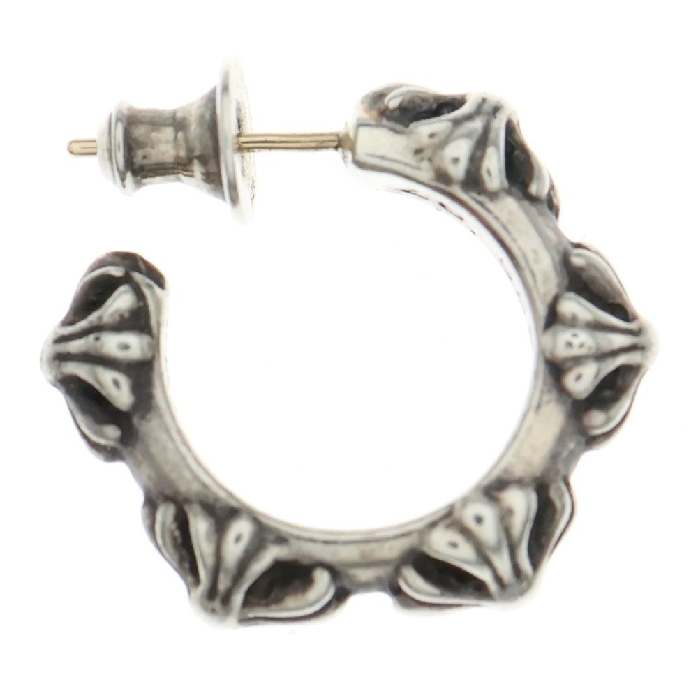 CHROME HEARTS (クロムハーツ) HOOP CROSS クロスバンド フープピアス