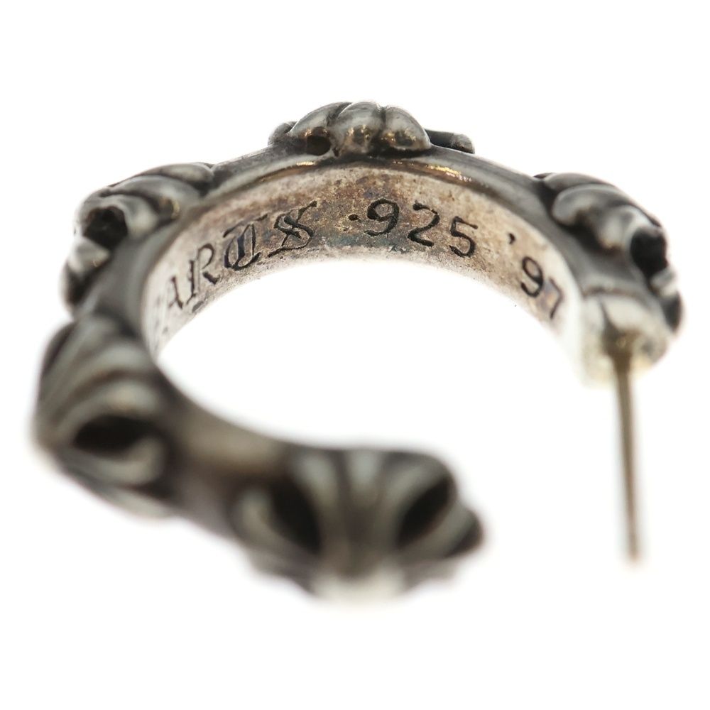 CHROME HEARTS (クロムハーツ) HOOP CROSS クロスバンド フープピアス