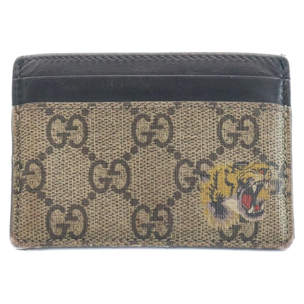 GUCCI グッチ GGスプリーム タイガー カードケース