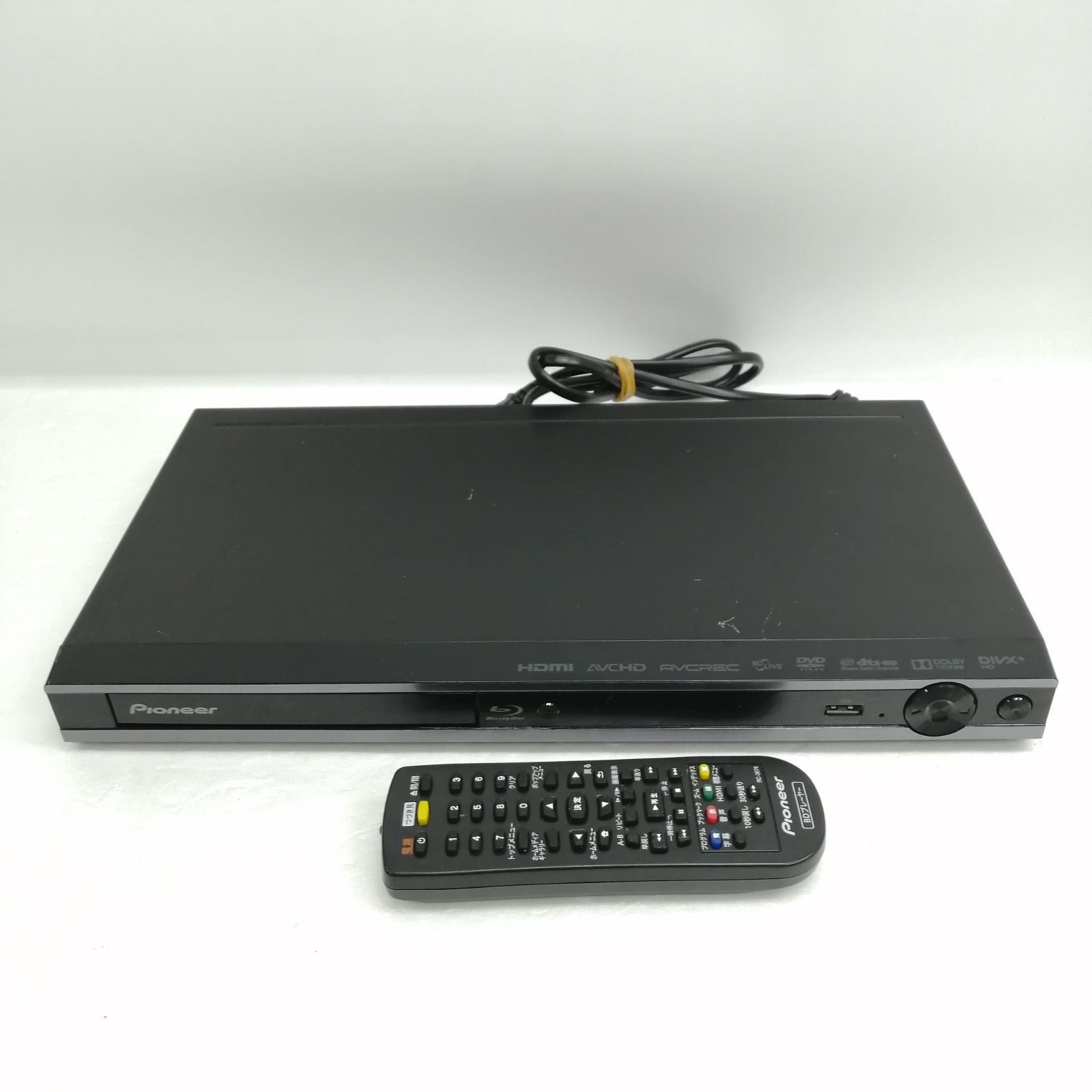 動作品】パイオニア BD.DVDプレイヤー bdp-3130-k - メルカリ