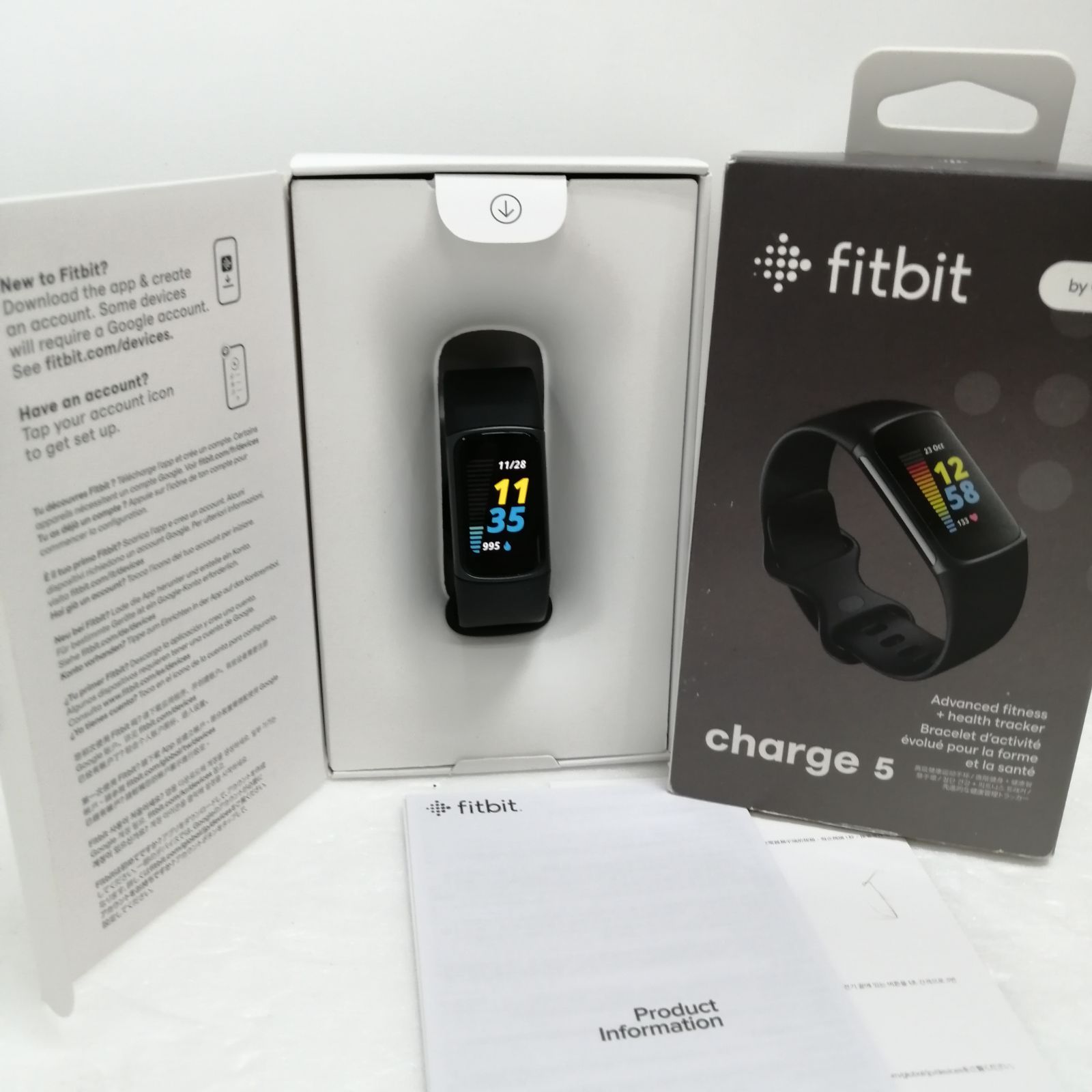 動作品 Fitbit charge 5 -FRCJK