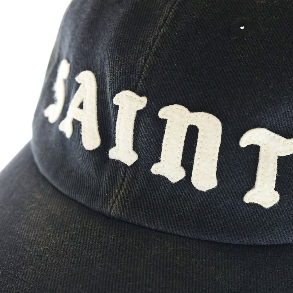 SAINT MICHAEL (セントマイケル) 25SS 6PANEL CAP ロゴエンブロイ