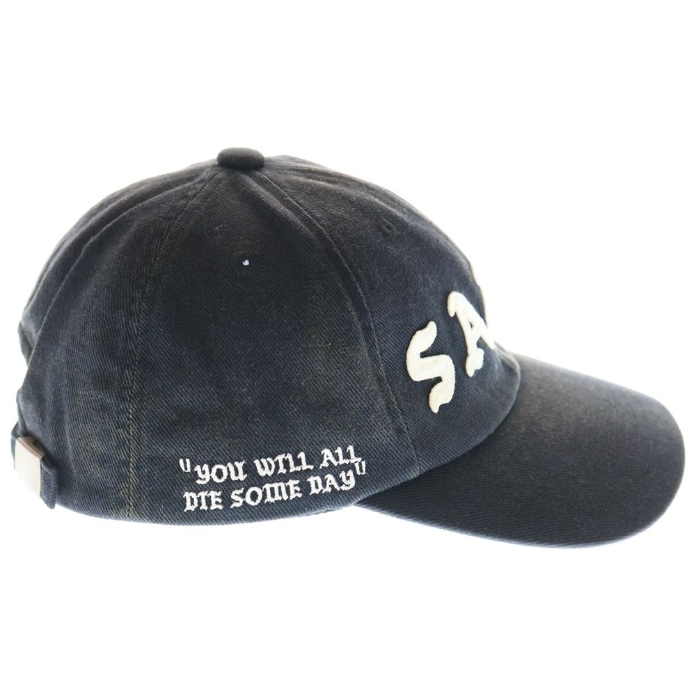 SAINT MICHAEL (セントマイケル) 25SS 6PANEL CAP ロゴエンブロイ
