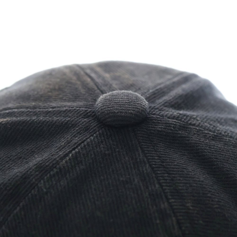 SAINT MICHAEL (セントマイケル) 25SS 6PANEL CAP ロゴエンブロイ