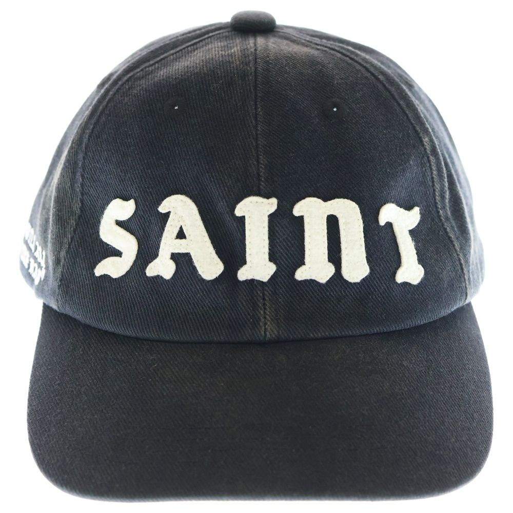 SAINT MICHAEL (セントマイケル) 25SS 6PANEL CAP ロゴエンブロイ
