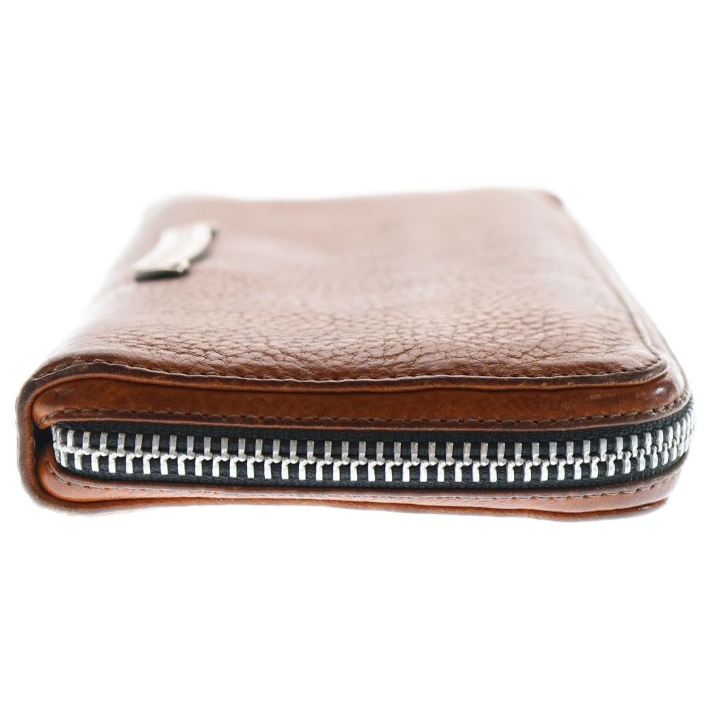 クロムハーツ　ラウンドジップウォレット　プレーン　財布 CHROME HEARTS (クロムハーツ) REC F ZIP PLANE プレーン ラウンド