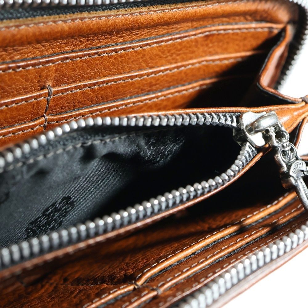 CHROME HEARTS (クロムハーツ) REC F ZIP PLANE プレーン ラウンド