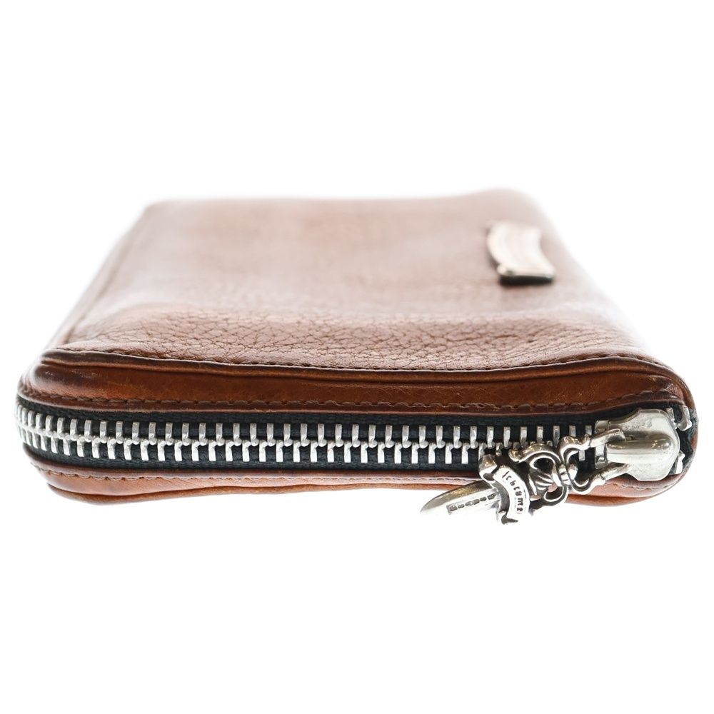 クロムハーツ REC F ZIP PLANEラウンド ウォレット CHROME HEARTS (クロムハーツ) REC F ZIP PLANE プレーン ラウンド