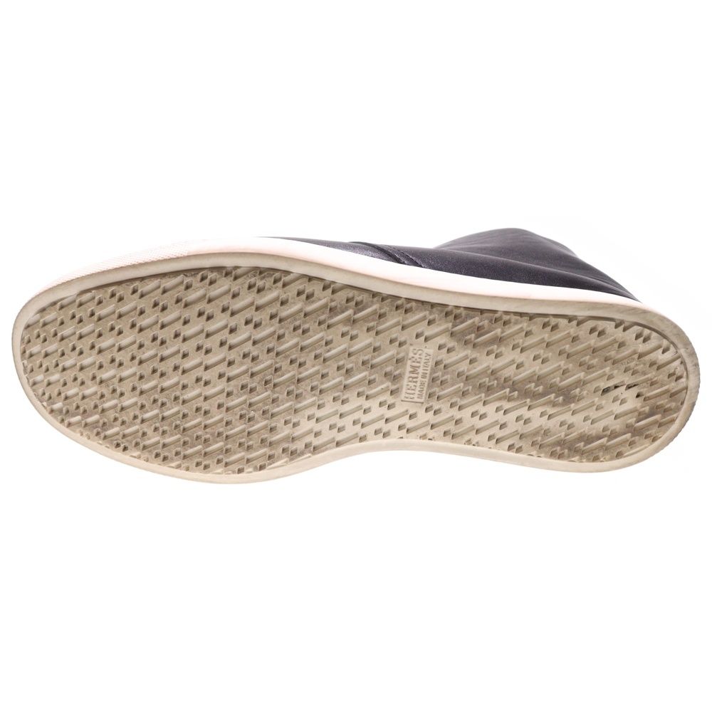 HERMES (エルメス) エクスリブリス レザー レースアップ ローカット