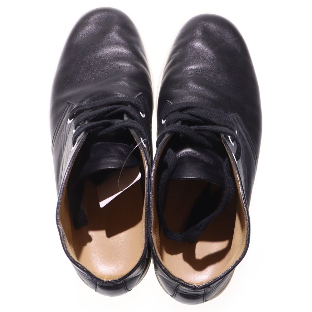 HERMES (エルメス) エクスリブリス レザー レースアップ ローカット