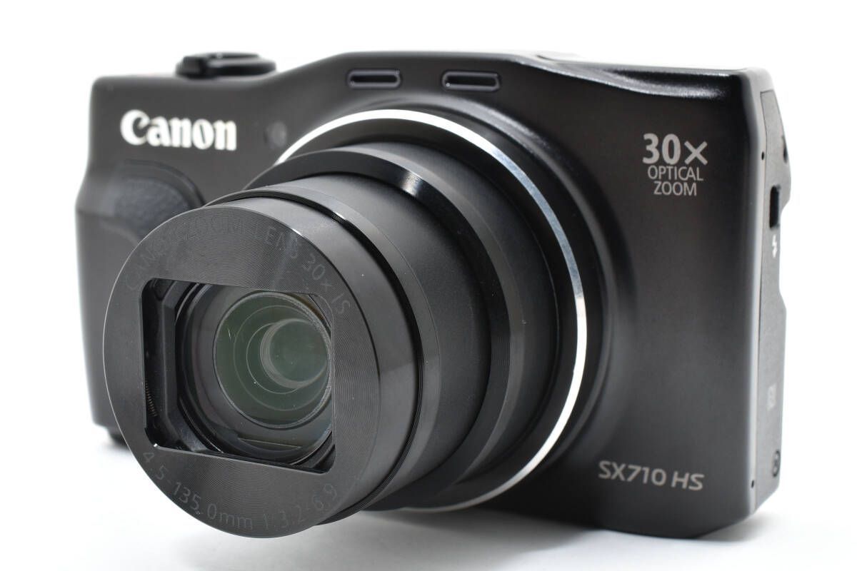 ☆美品☆キヤノン Canon PowerShot SX710HS ブラック☆ W1124＃3862