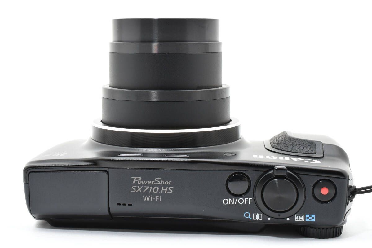 ☆美品☆キヤノン Canon PowerShot SX710HS ブラック☆ W1124＃3862