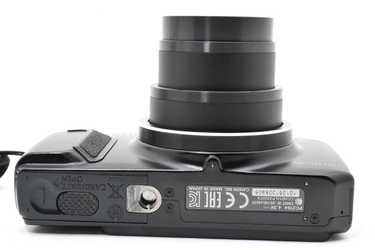 ☆美品☆キヤノン Canon PowerShot SX710HS ブラック☆ W1124＃3862