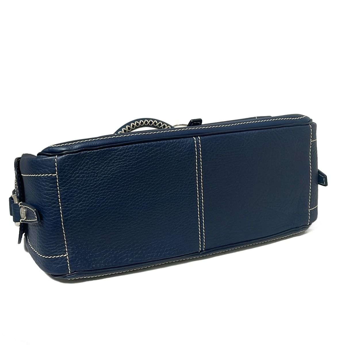 CELINE(セリーヌ) トートバッグ ブギーバッグ ネイビー レザー - メルカリ