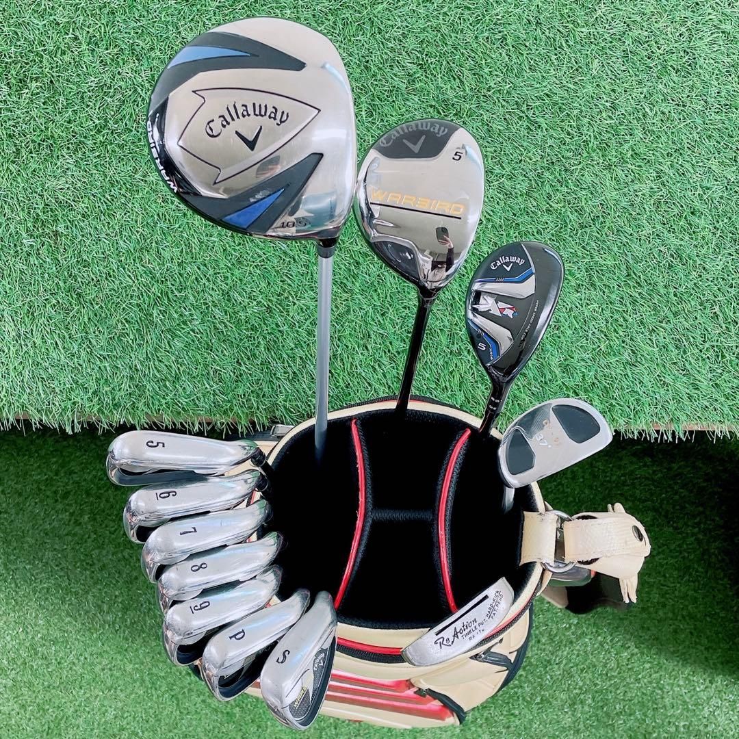 ゴルフクラブ メンズセット 初心者 キャロウェイ ウォーバード N1833