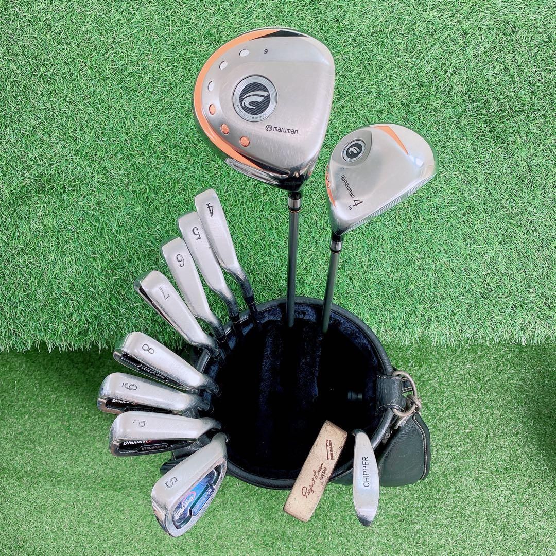 ゴルフ メンズセット 初心者 マルマン コンダクター やさしい N1804