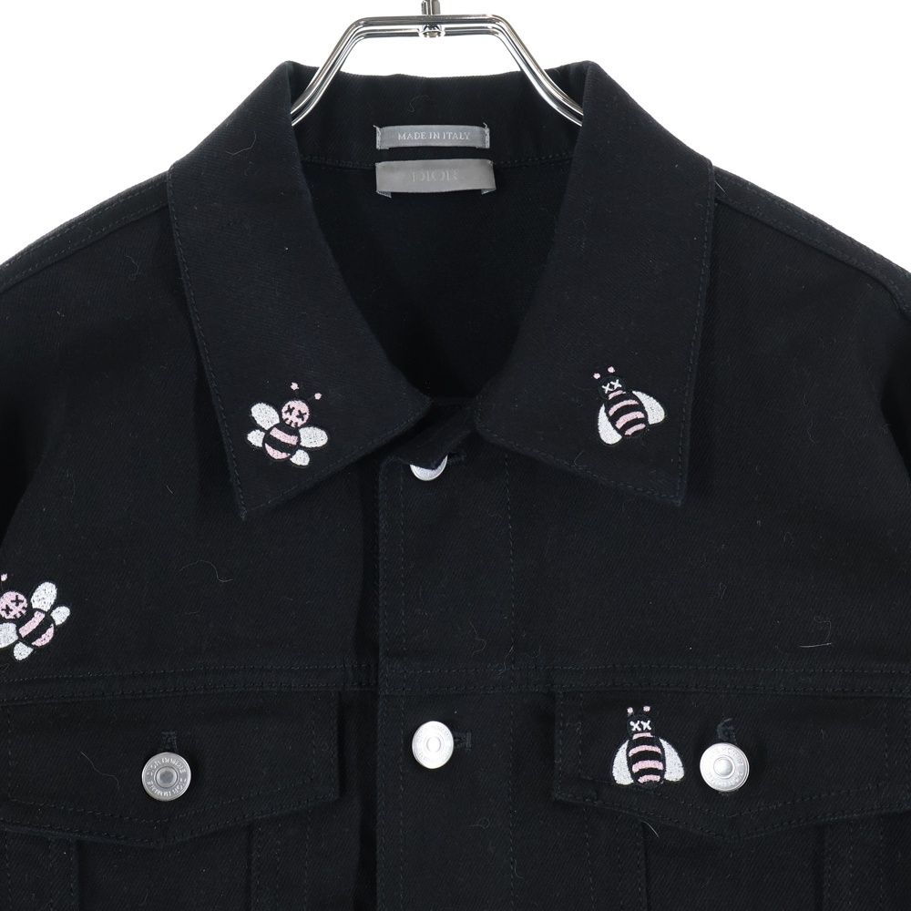 Dior HOMME (ディオールオム) ×KAWS 19SS Bee刺繍 トラッカーデニム