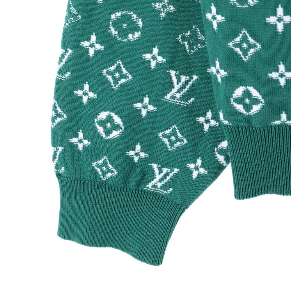 LOUIS VUITTON (ルイヴィトン) 23AW Monogram Knit Hoodie モノグラム