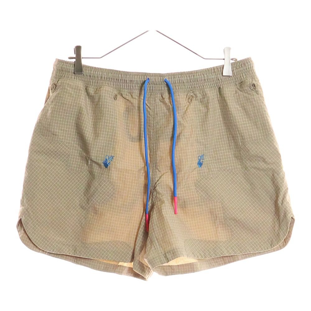 OFF-WHITE (オフホワイト) ×NIKE AS M NRG WOVEN SHORT KHAKI ナイロン