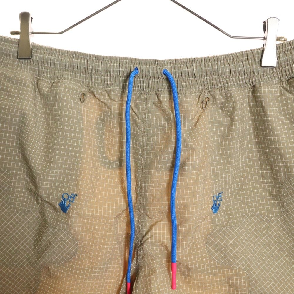 OFF-WHITE (オフホワイト) ×NIKE AS M NRG WOVEN SHORT KHAKI ナイロン