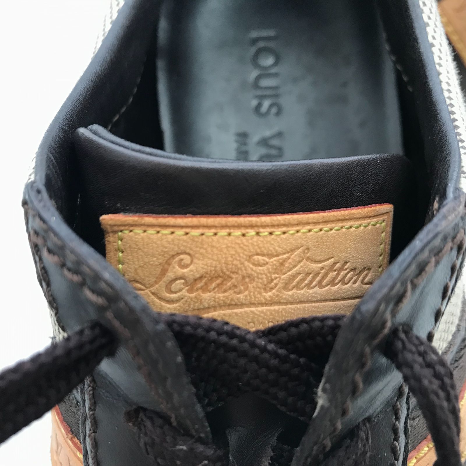  LOUIS VUITTON キャンバススニーカー GO 1006 36 ブラウン レディース 靴 スニーカー 靴