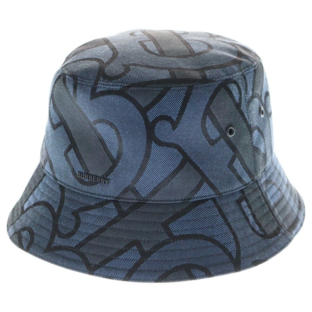 BURBERRY バーバリー TBロゴ ハット帽 帽子 バケットハット ブルー