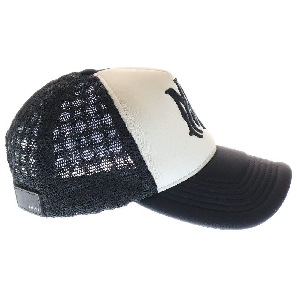 AMIRI (アミリ) MA TWO TONE TRUCKER HAT 刺繍ロゴ メッシュキャップ