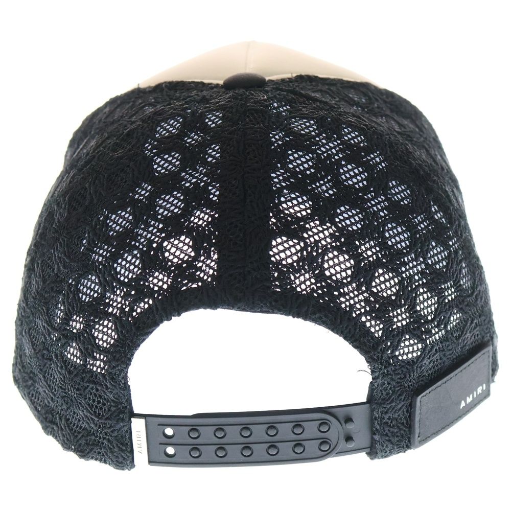 AMIRI (アミリ) MA TWO TONE TRUCKER HAT 刺繍ロゴ メッシュキャップ