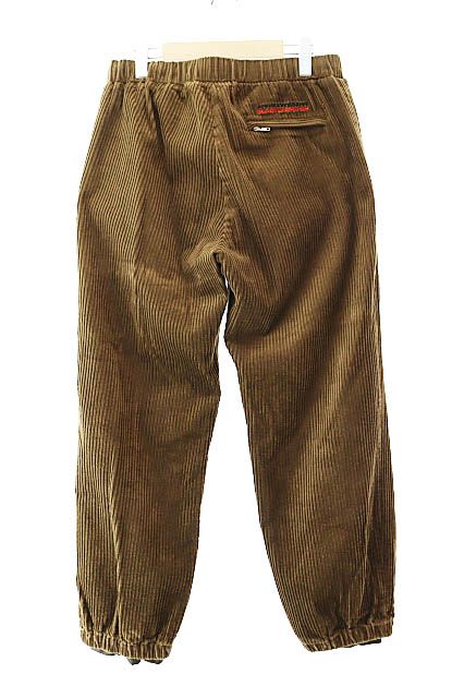 ブラックアイパッチ THE BLACK EYE PATCH × GANG アフロディーテギャング 舐達磨 Set Up ロゴ刺繍 コーデュロイ ジャケット パンツ セットアップ L 茶ブラウン ブランド古着ベクトル 251204