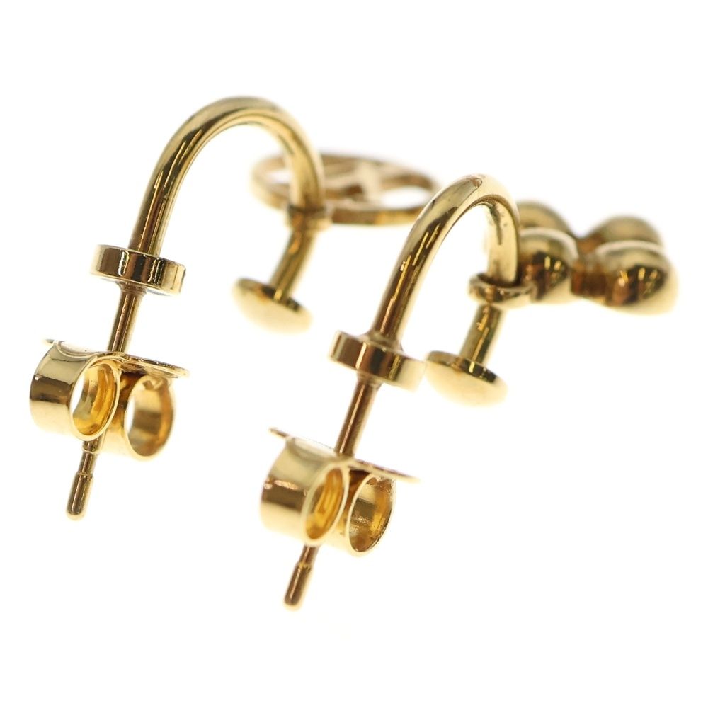 LOUIS VUITTON ルイヴィトン ブックル ドレイユ ブルーミング ピアス ゴールド M 6485