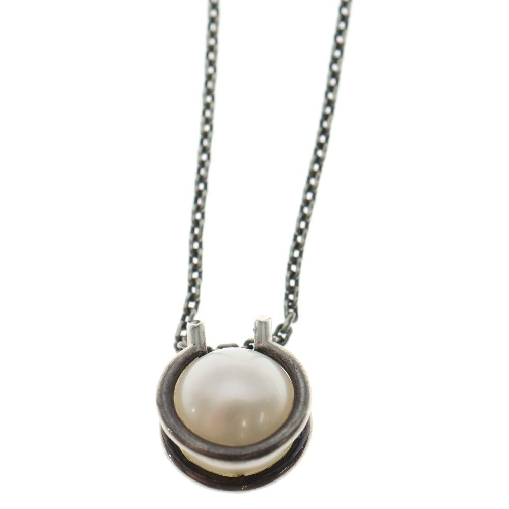  TIFFANY Co ティファニー ハードウェア フレッシュウォーター パール ネックレス ペンダント チェーン シルバー 925 その他 ヘアアクセサリー