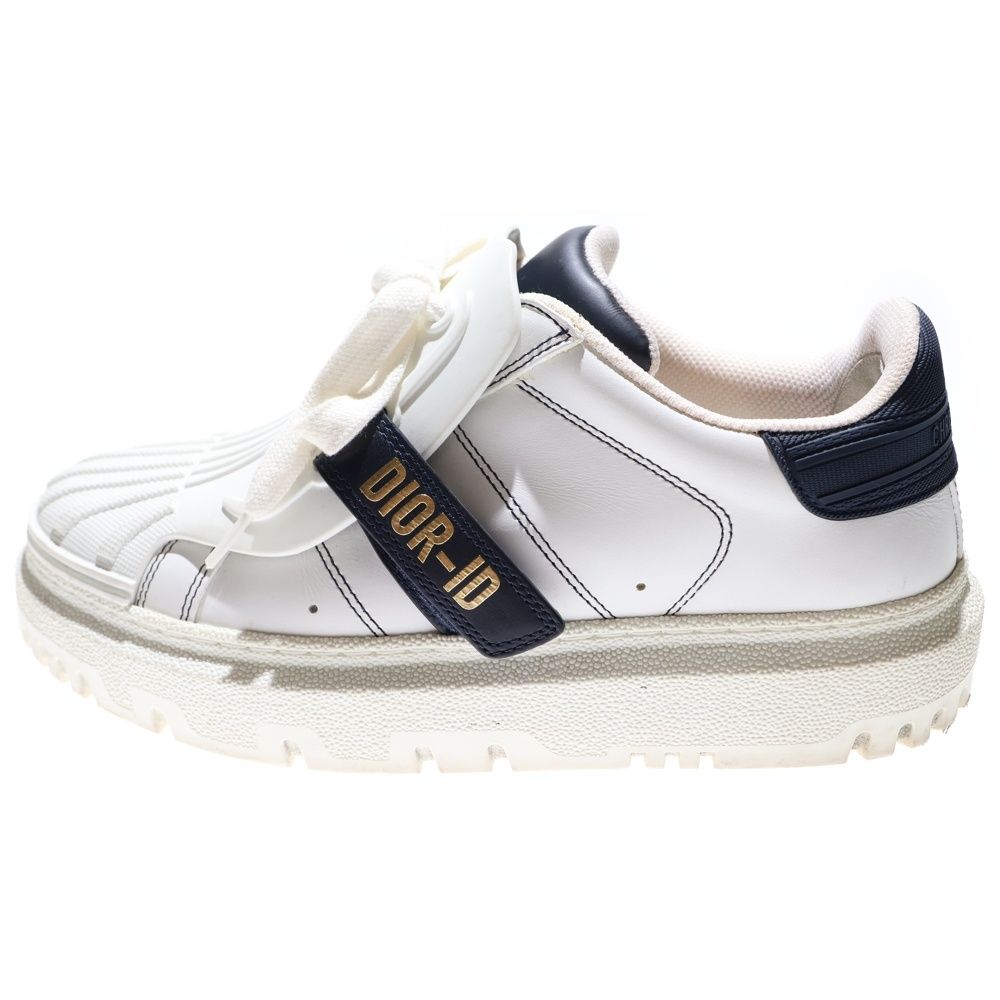 Christian Dior-ID ディオール　レディース レザースニーカー Christian Dior (クリスチャンディオール) DIOR-ID レザー ラバー