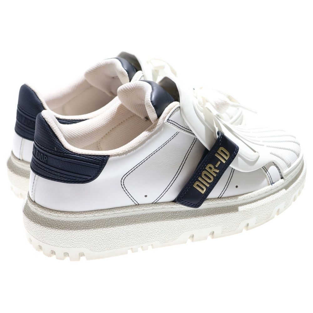 美品✨Christian Dior DIOR-ID レザースニーカー ロゴ 厚底 Christian Dior (クリスチャンディオール) DIOR-ID レザー ラバー