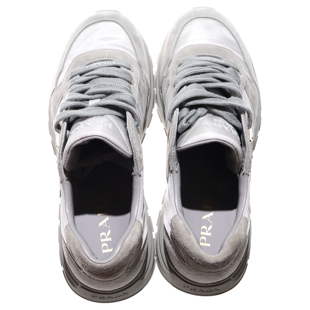 PRADA (プラダ) Prax 2.0 Re-nylon And Suede Sneakers Prax 2.0