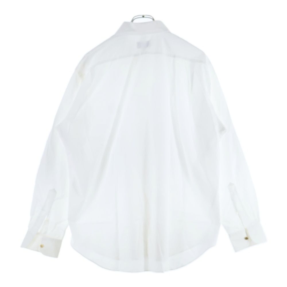 HERMES (エルメス) セリエ ゴールドカフスボタン コットン 長袖シャツ