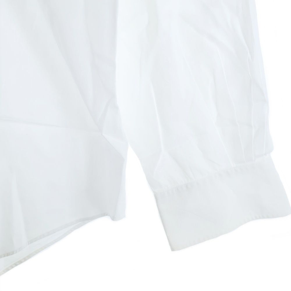 HERMES (エルメス) セリエ ゴールドカフスボタン コットン 長袖シャツ