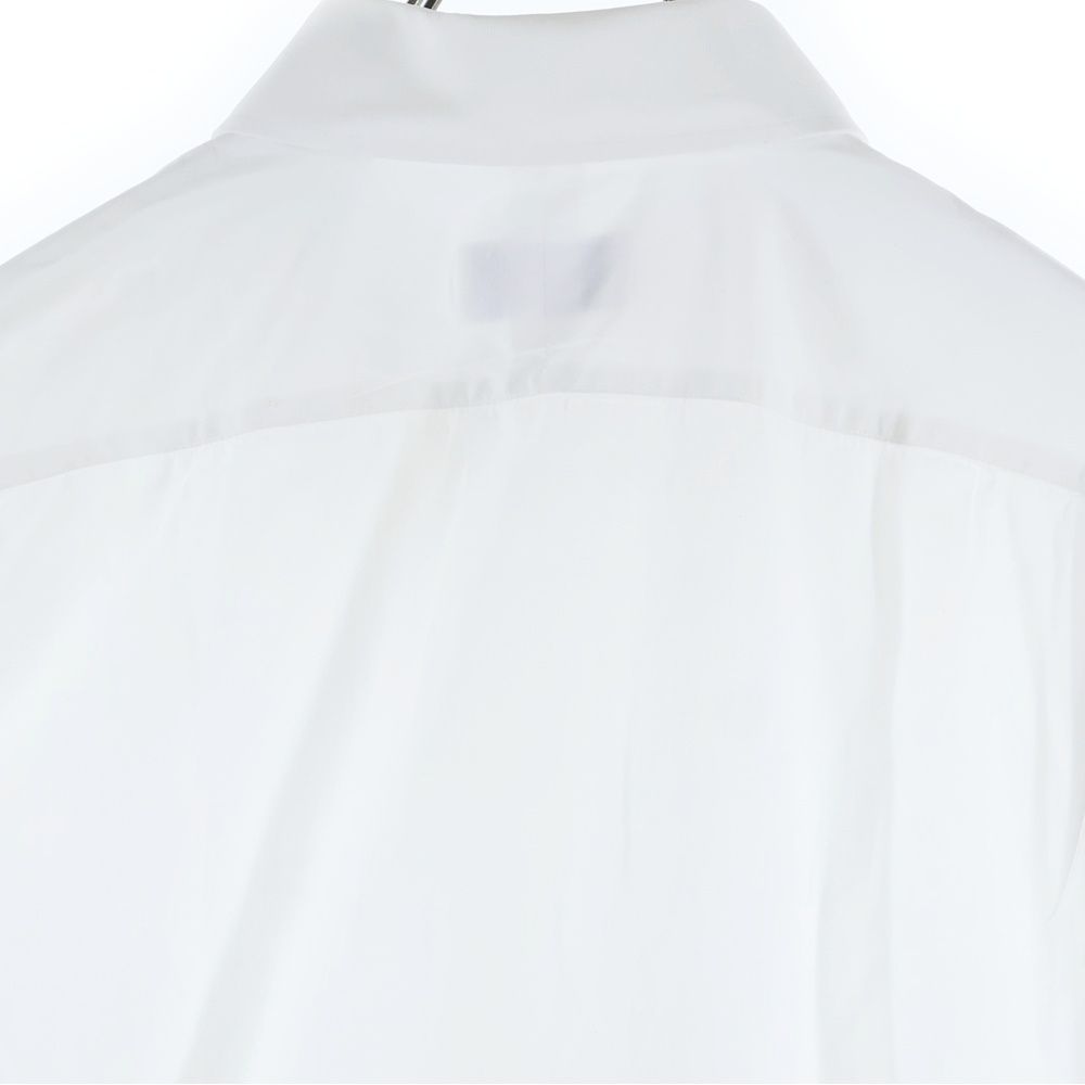 HERMES (エルメス) セリエ ゴールドカフスボタン コットン 長袖シャツ