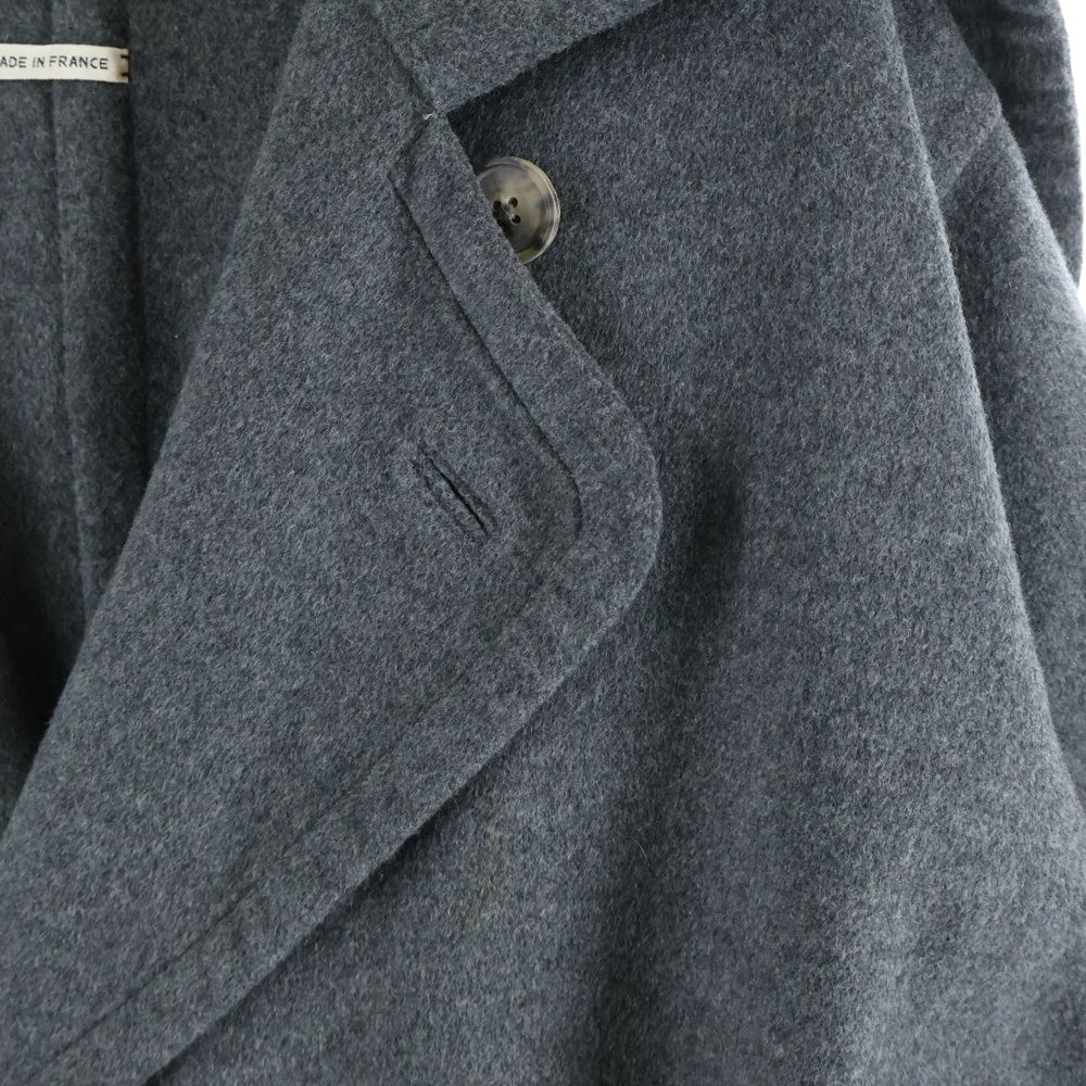 HERMES (エルメス) カシミヤロングコート グレー - メルカリ