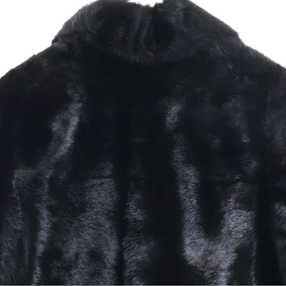 FENDI (フェンディ) ミンクファー フロントフック ステンカラーコート